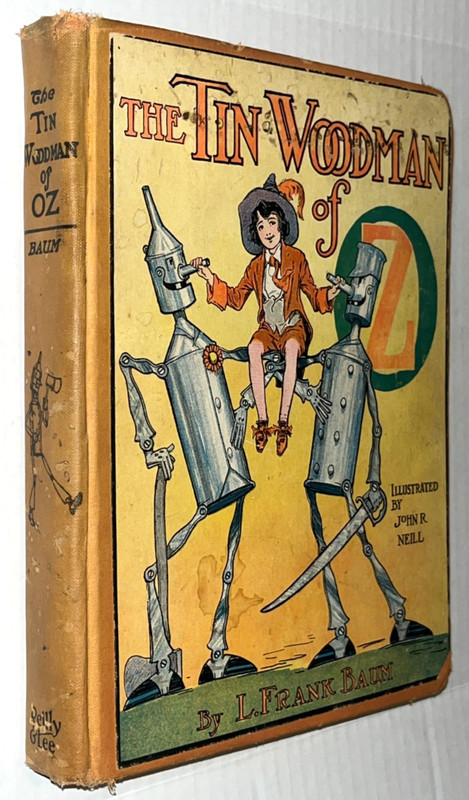 THE TIN WOODMAN OF OZ L. Frank Baum Reilly + Lee HC Book 1918 Illustrated