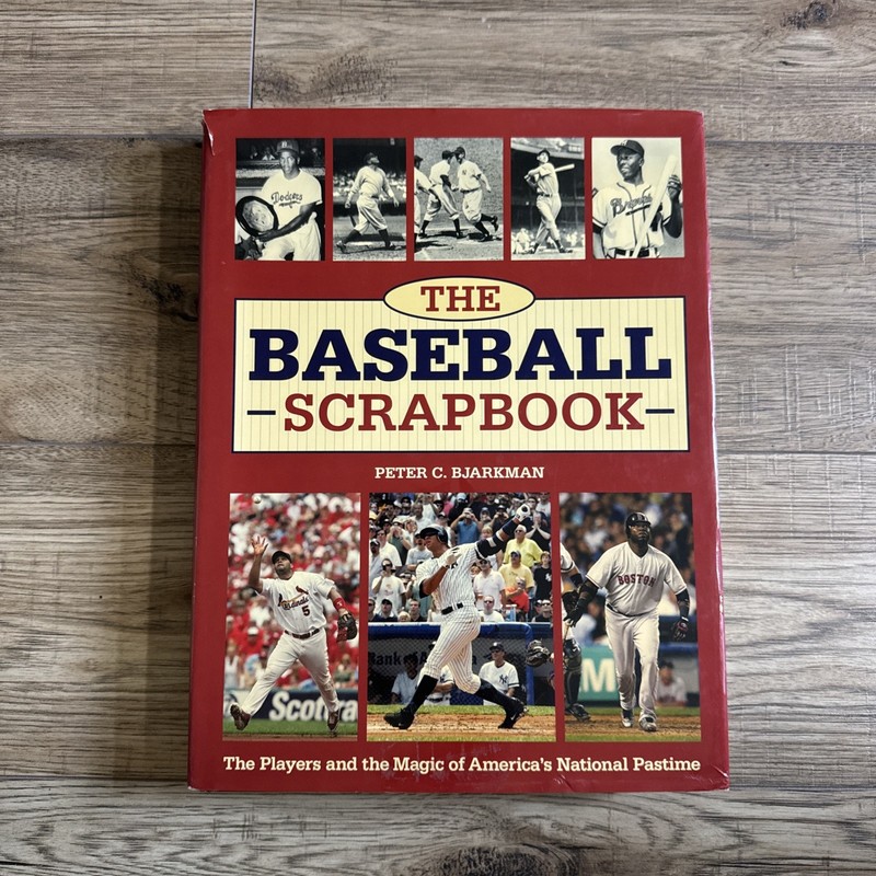 Baseball Scrapbook by Peter Bjarhman (2008, Hardcover)