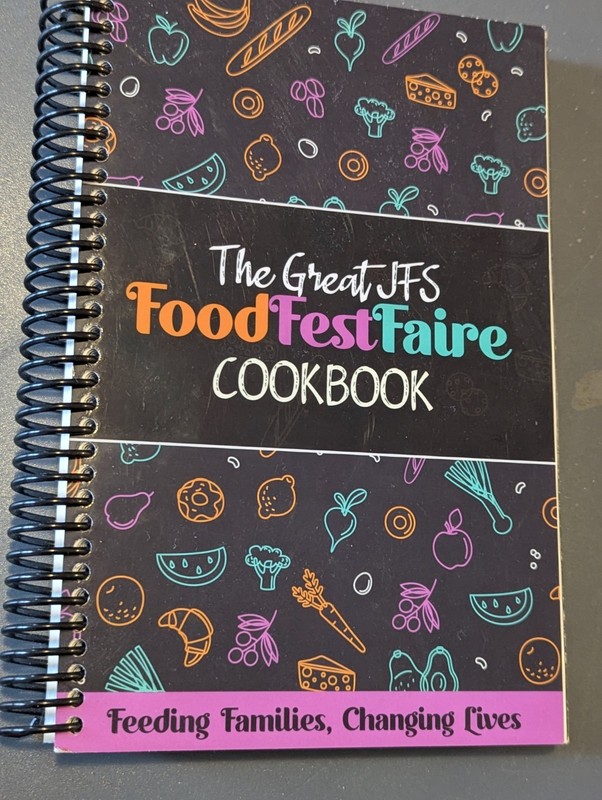 Vtg JFS Jewish Family Services Traditional Jewish Dishes Spiral Bound Cookbook