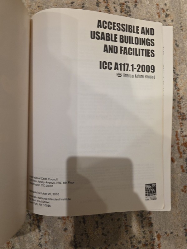 International Code Council Ser.: ICC A117. 1 2009 Accessible and Usable... gallery