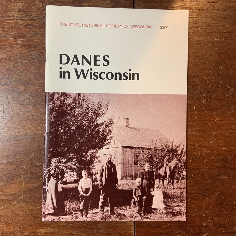 Danes in Wisconsin 1981 by Frederick Hale Historical Society of Wisconsin book