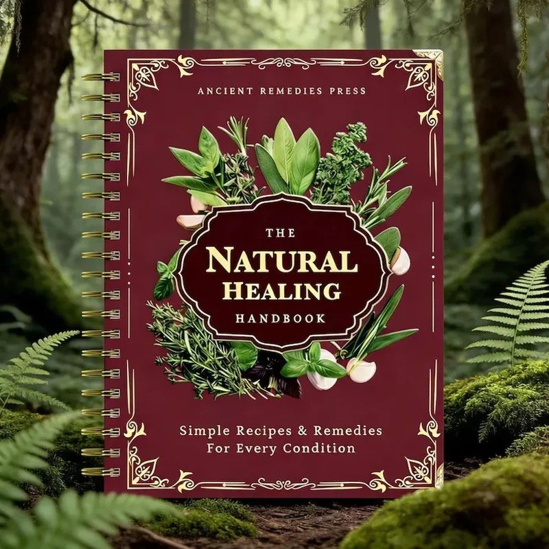 The Natural Healing Handbook Spiral Bound Guide For Herbal Remedies And NaturalT