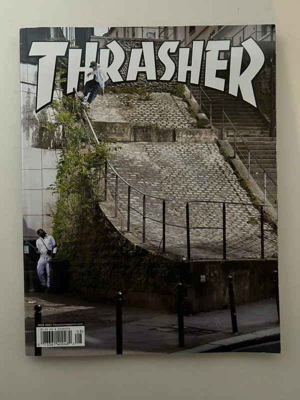 Thrasher Magazine Aug 2022 Skateboarding Culture High Speed Productions