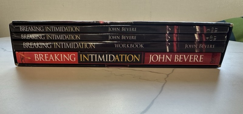 **Breaking Intimidation Curriculum Kit by John Bevere 2008 DVD CD’S + Workbook** gallery