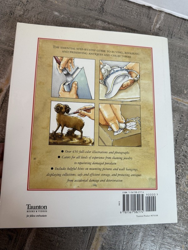 Care & Repair of Antiques & Collectables, Jackson, Albert & Day, David HCDJ gallery