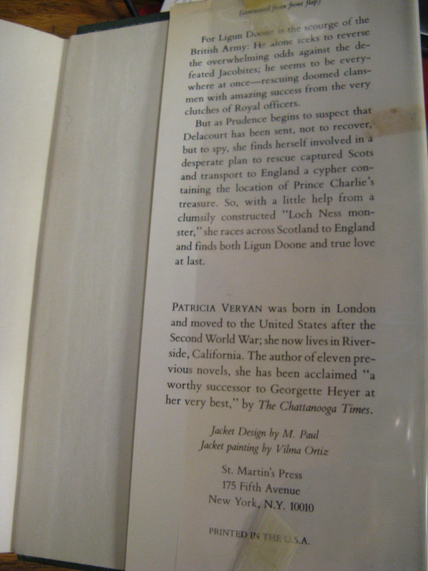 Journey to Enchantment by Patricia Veryan ex-library hardcover book,362 pages gallery