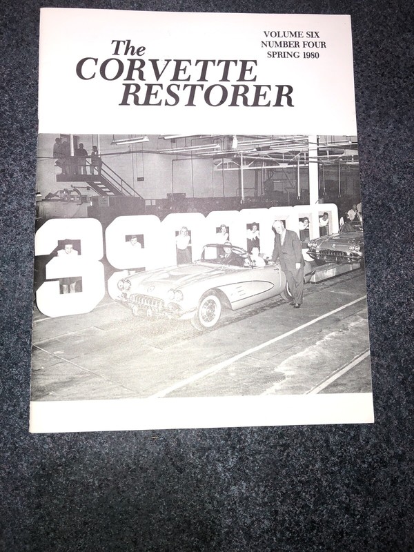 The Corvette Restorer 1980 Vol.6 gallery