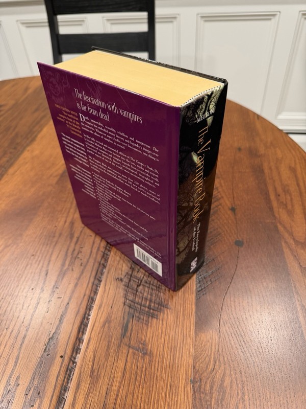 The Vampire Book The Encyclopedia of the Undead J.Gordon Melton 1st Edition HC gallery