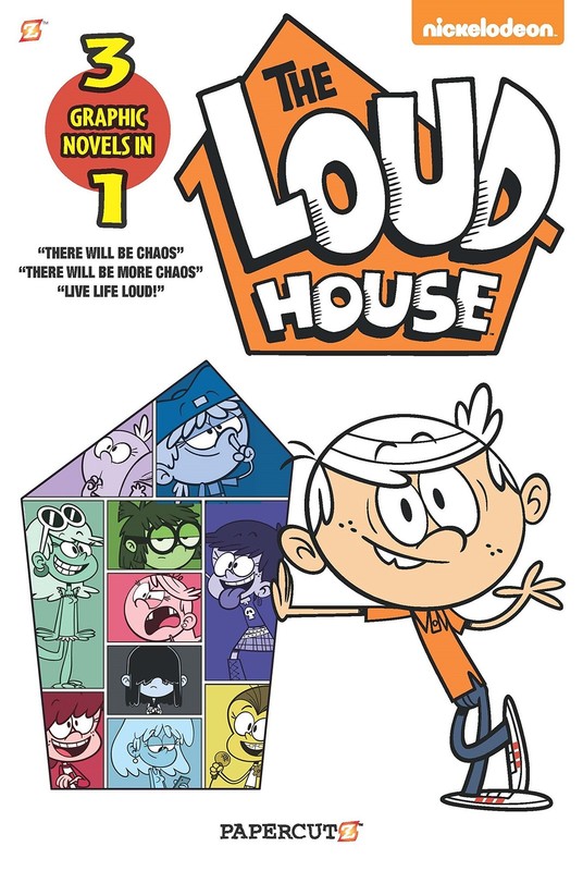 The Loud House 3 in 1 Vol. 1: There will be Chaos, There Will be More Chaos,…