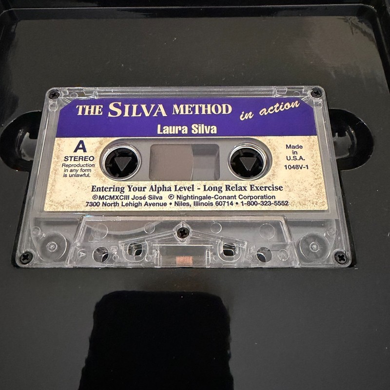 The Silva Method in Action Box Set VHS Tape & Cassette Laura Silva Mind Power gallery