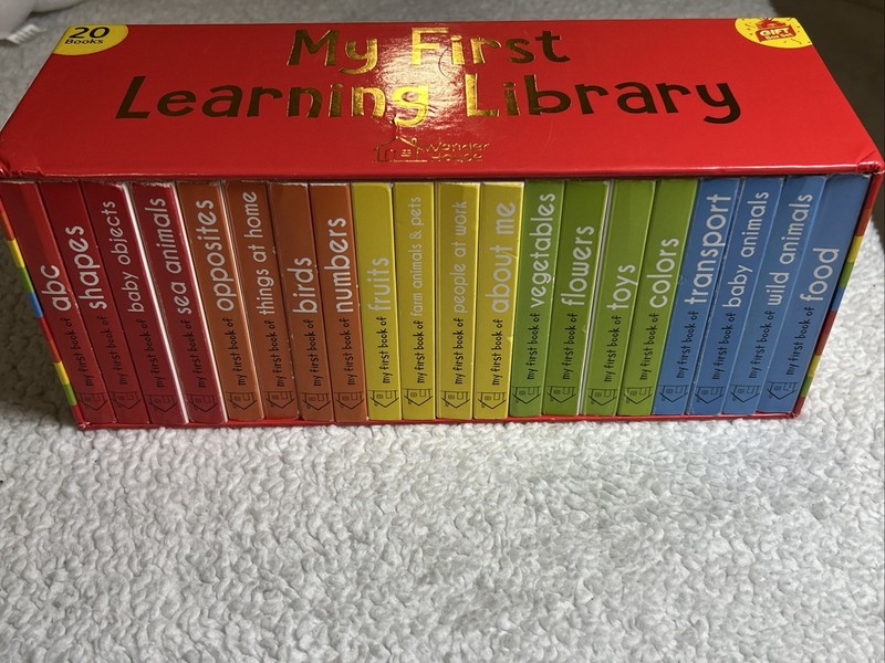 My First Complete Learning Library: Boxset of 20 Board Books decent condition gallery
