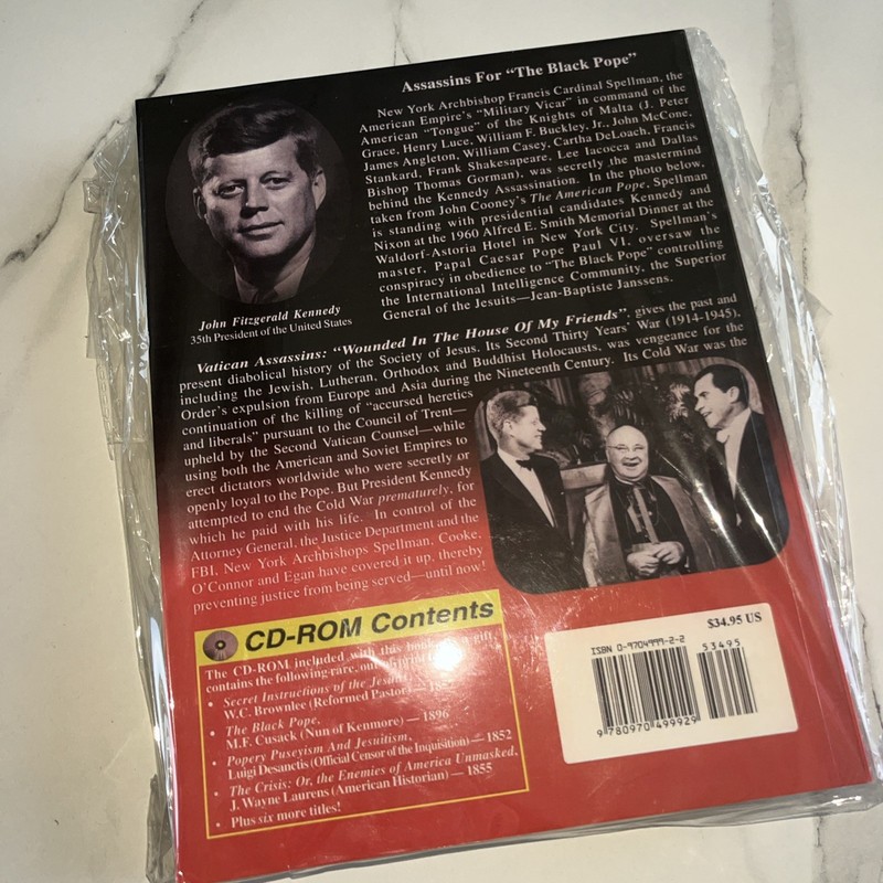 Vatican Assassins, Wounded in the House of My Friends by Eric Jon Phelps,Reprint gallery