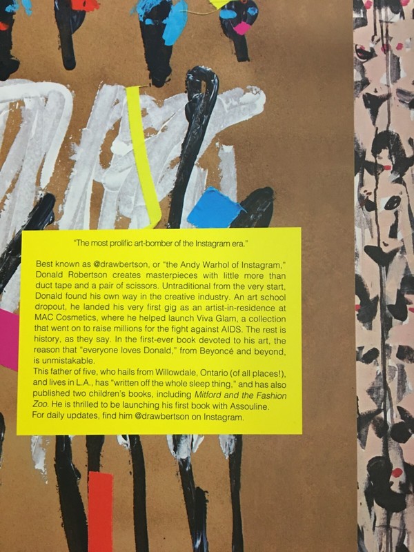 Donald: The Book - Art by Donald Robertson 2017 Assouline Hardcover John Demsey gallery