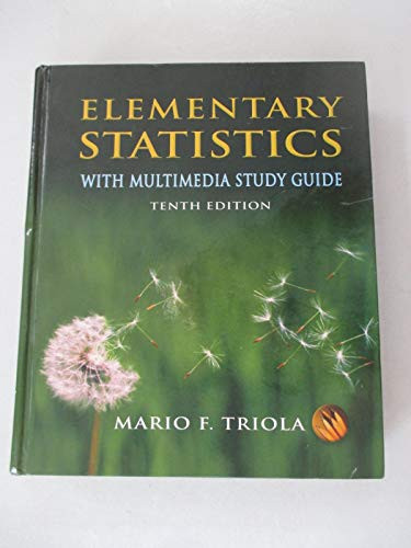Elementary Statistics With Multimed…, Triola, Mario F