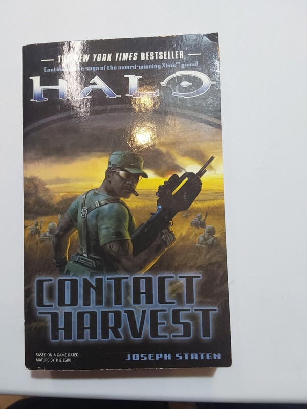 Halo Book Lot 5 Novels Fall of Reach Flood First Strike PFE-94 gallery