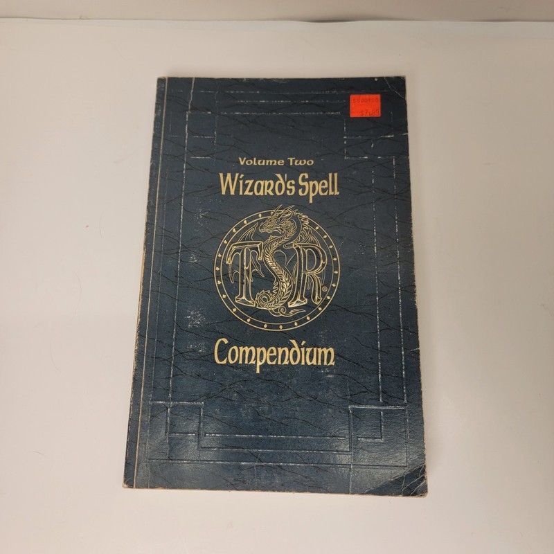 Wizard’s Spell Compendium Volume Two – TSR 1997 – Advanced Dungeons & Dragons