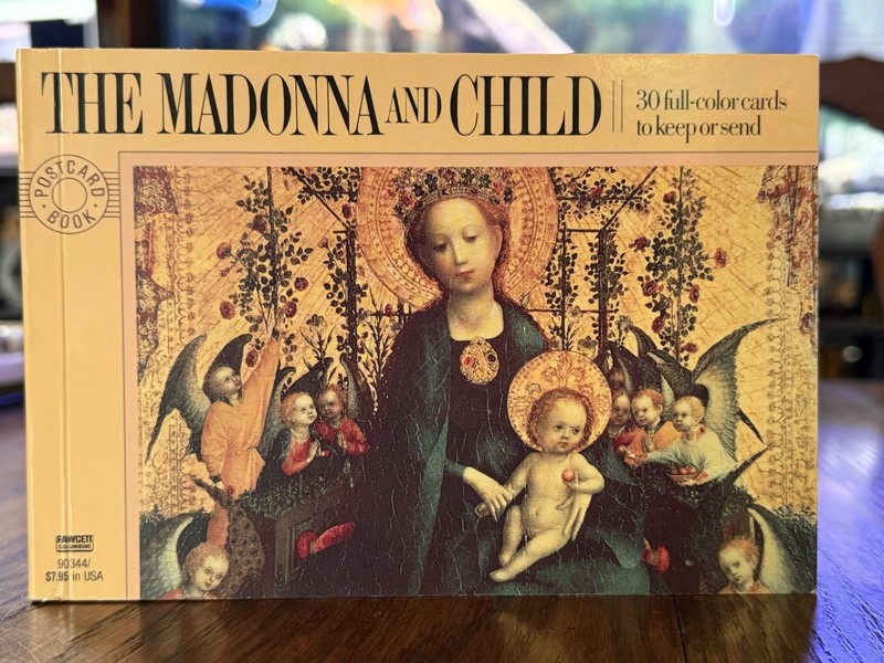 POSTCARD BOOKS: THE MADONNA AND CHILD By Pavilion Books