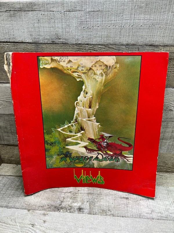 Views by Roger Dean, Vintage Science Fiction Art Book, Dragon’s Dream Ltd. 1975