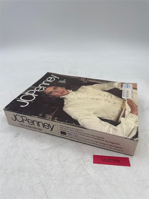 JC Penney Fall Winter 1981 Advertising Catalog Vintage Home & Fashion Classic gallery