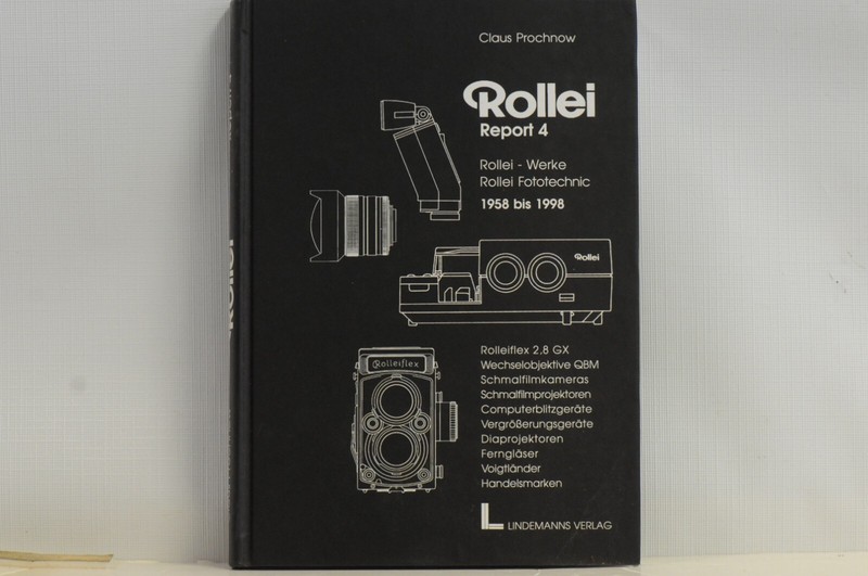 Rolleiflex Report 4 by Claus Prochnow Lindemanns Verlag, Total 1167 Pages GX