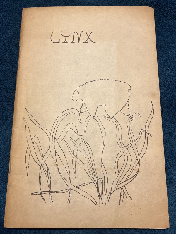 Lynx Poetry Volume 1 No 2 Spring 1973 Amherst Massachusetts MA Various Vintage
