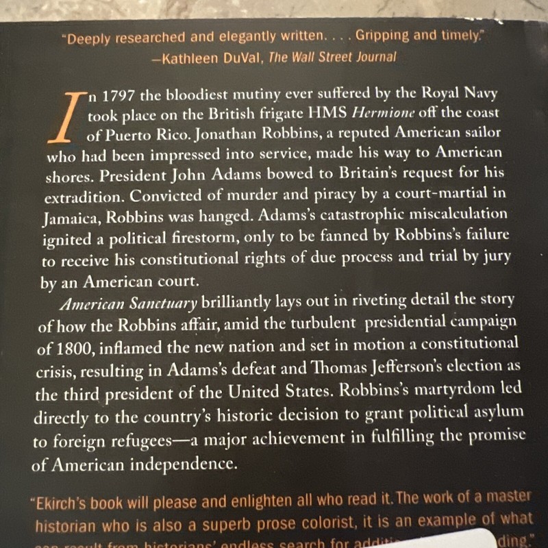 American Sanctuary: Mutiny, Martyrdom, and National Identity Paperback gallery