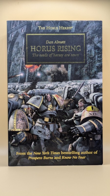 Horus Rising Large Format Trade Paperback Horus Heresy Warhammer 40k Dan Abnett