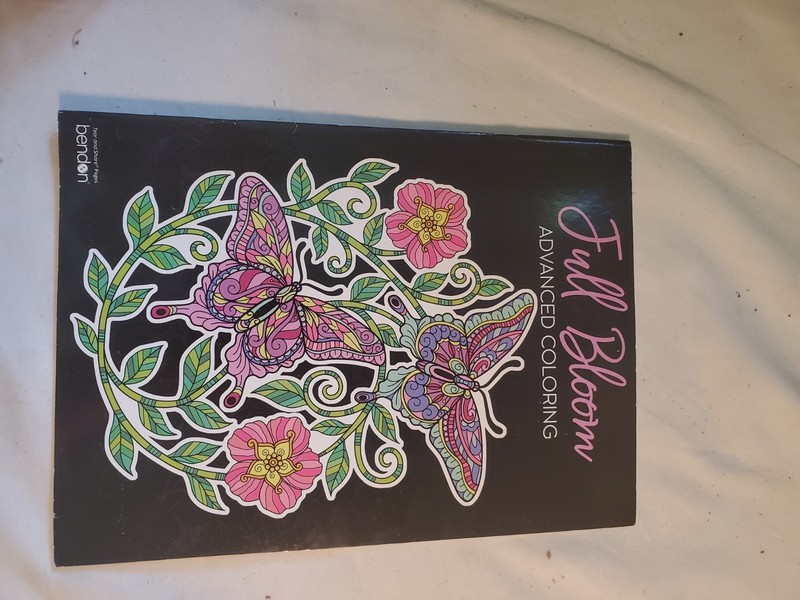 Lot of 11 Advanced/Adult Coloring Books - Relax/Stress Relief-Multiple Themes gallery
