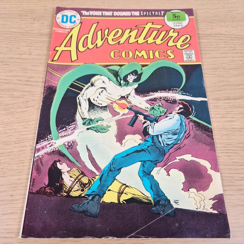 VTG Adventure Comics Issue #439 The Voice That Doomed The Spectre DC June 1975