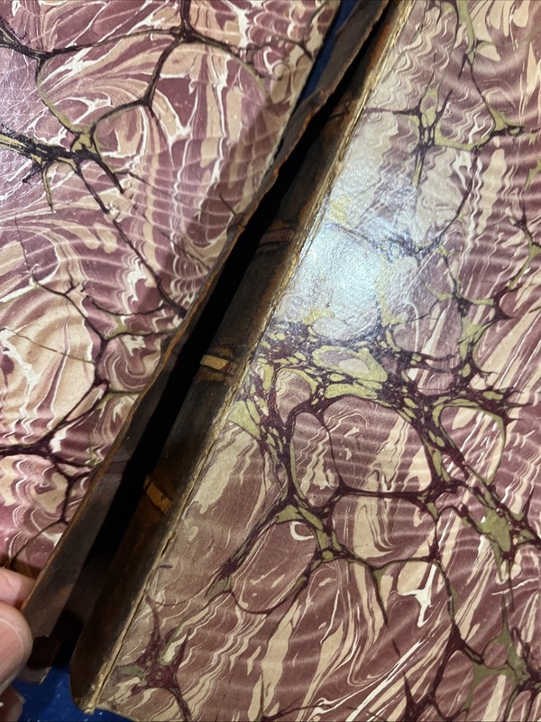 Theophile Gautier: Paris Besieged 1902 HC 39/1000 Ltd Ed - Leather & Marbled gallery