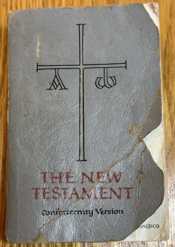 The New Testament Confraternity Of Christian Doctrine Benziger Brothers 1960