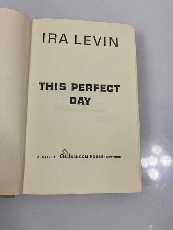 This Perfect Day by Ira Levin Random House 1970 HC gallery