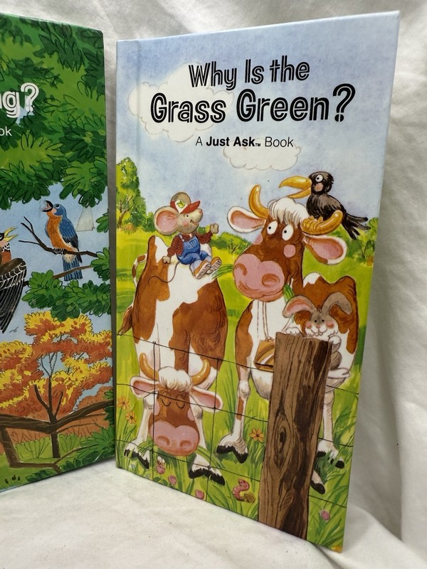 Just Ask book series. Weekly reader books. Three books total for sale gallery