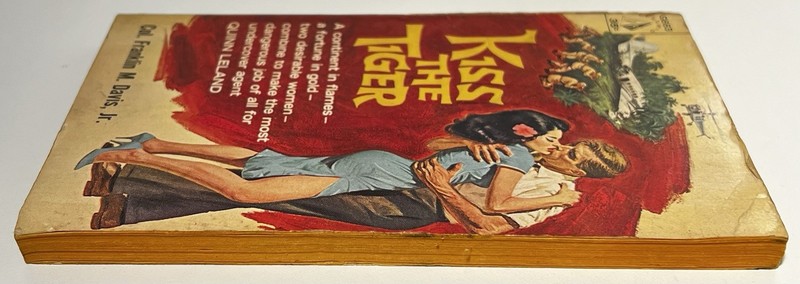 Kiss The Tiger By Col. Franklin M. Davis Jr. 1961 Pyramid G663 PB Cold War Spy G gallery