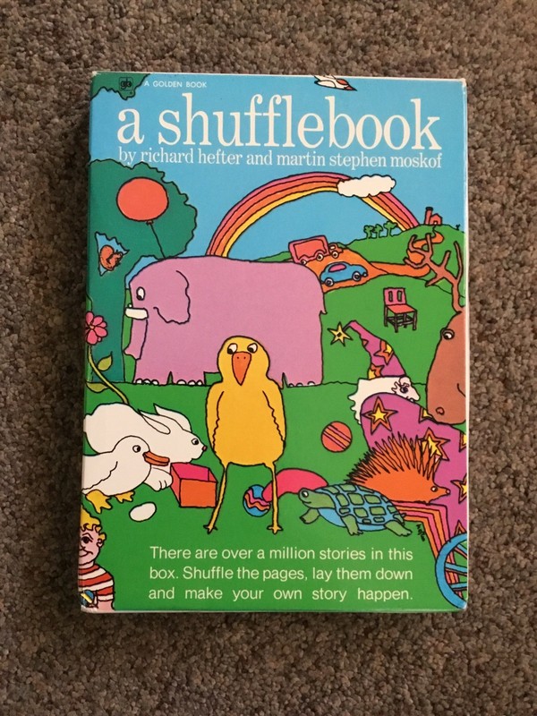 Vintage A SHUFFLEBOOK Golden Press Richard Hefter Martin Moskof 1970 Complete