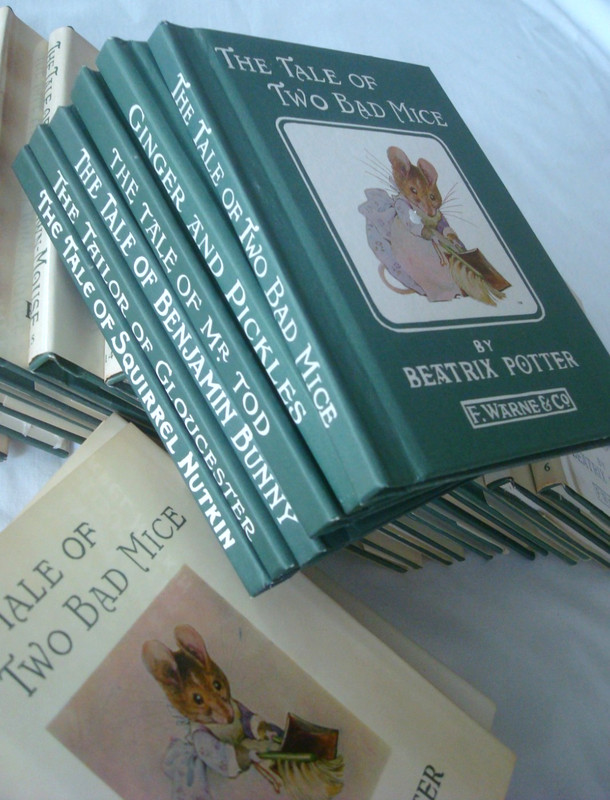 1-23 PC Beatrix Potter Peter Rabbit Series F. Warne & Co Illustrated HC SET ~wow gallery
