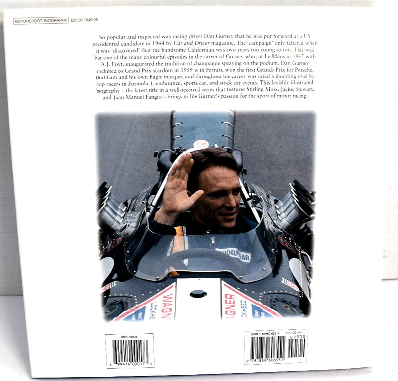 Dan Gurney: The Ultimate Racer by Karl Ludvigsen *VERY GOOD* gallery