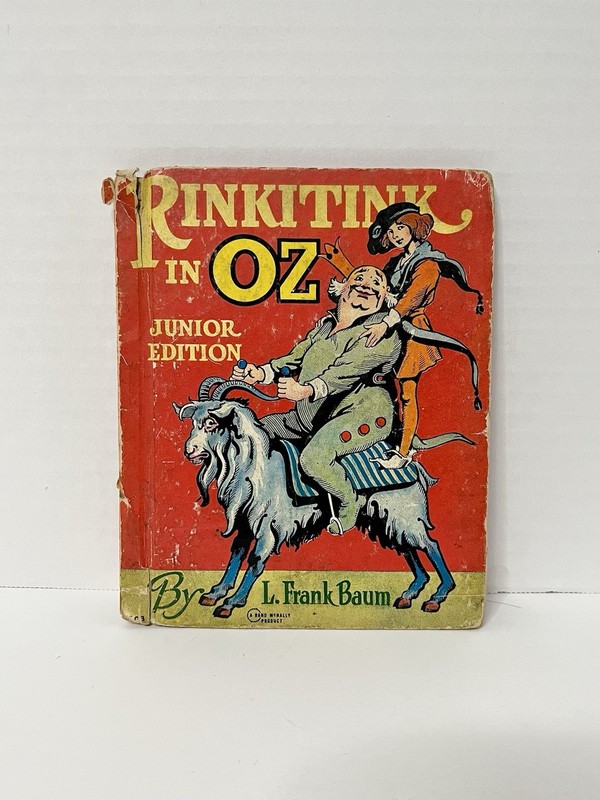 Rinkitink In Oz Book Junior Edition Hardcover By L. Frank Baum Abridged Edition