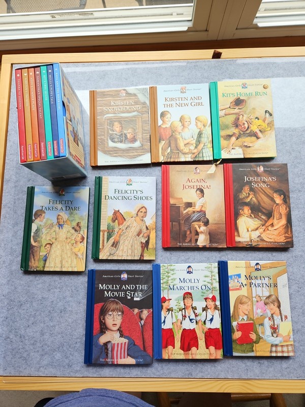 American Girl Short Stories Hardcover Books Lot of 17