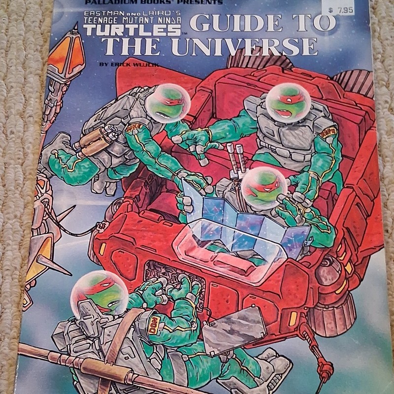 Palladium Books TMNT Guide to the Universe Paperback Erick Wujcik Illus