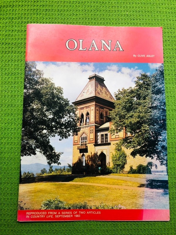 OLANA Clive Aslet Paper Color Photos Throughout 1983 12 Pages