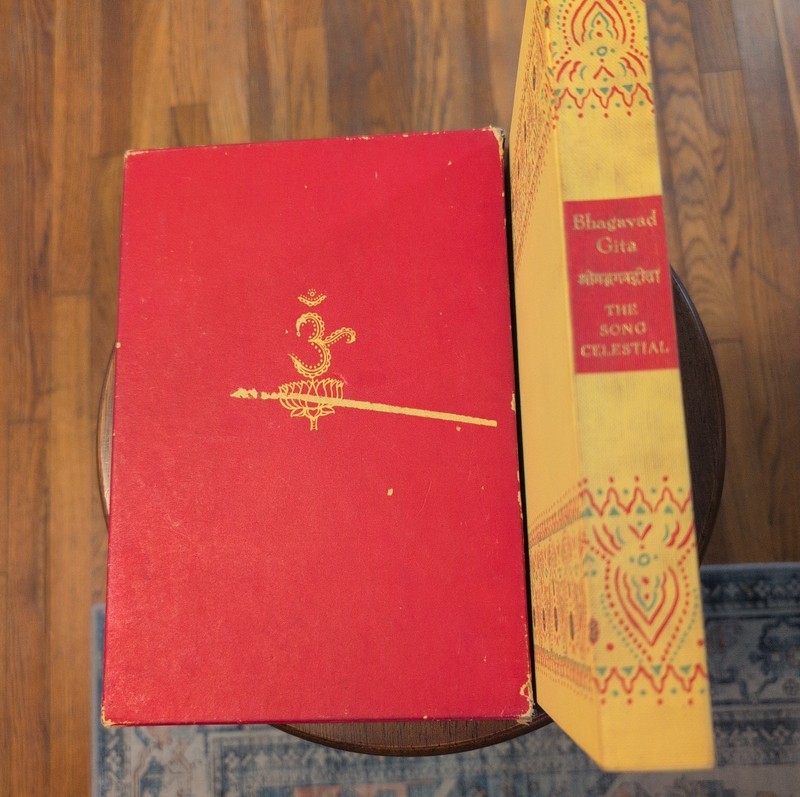 Bhagavad Gita: The Song Celestial—Collector Ed/1965—HC/Slipcase—Heritage Press