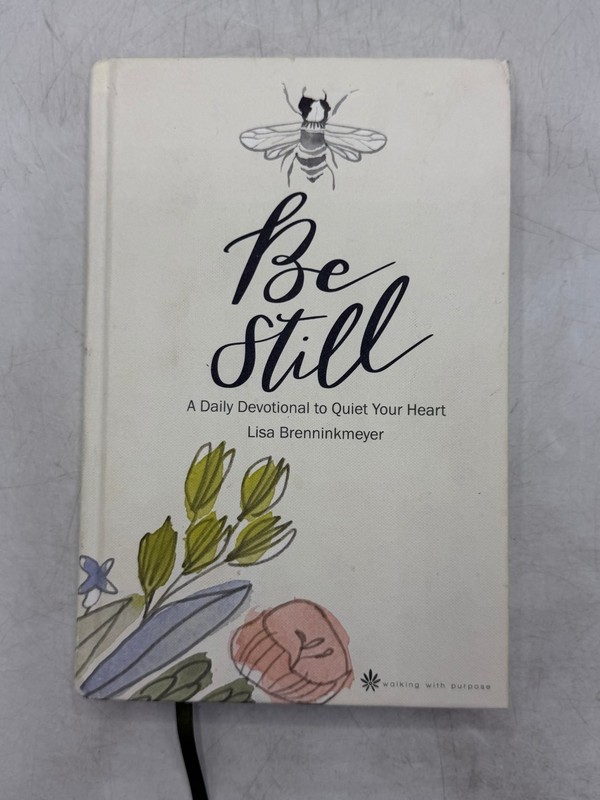Be Still Lisa Brenninkmeyer 2019 Signed Devotional Christian Walking with