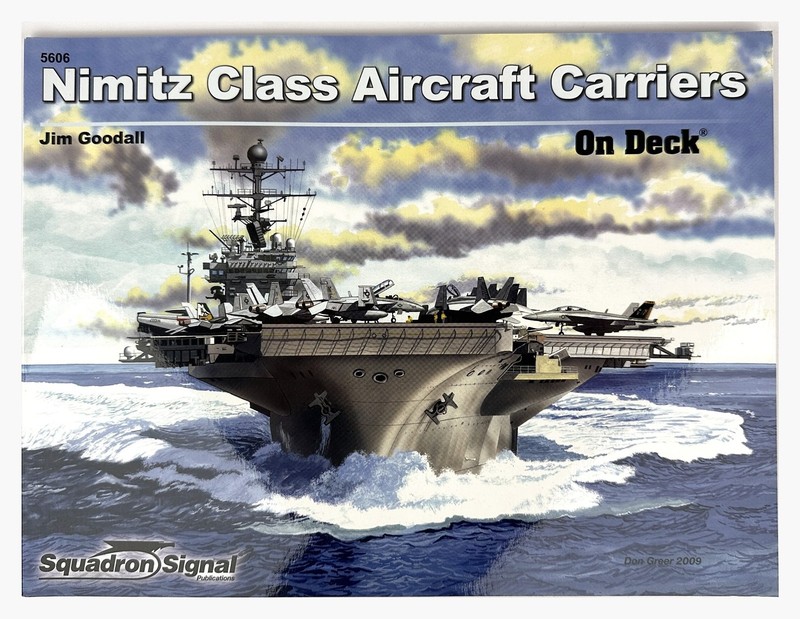 Nimitz Class Aircraft Carriers on Deck by Jim Goodall