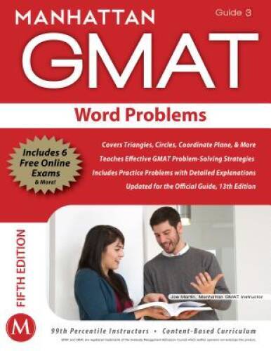 Word Problems GMAT Strategy Guide (Manhattan GMAT Instructio – VERY GOOD
