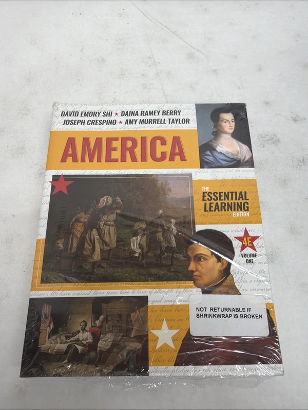 America: The Essential Learning Edition – Product Bundle, by Shi David E; – Good