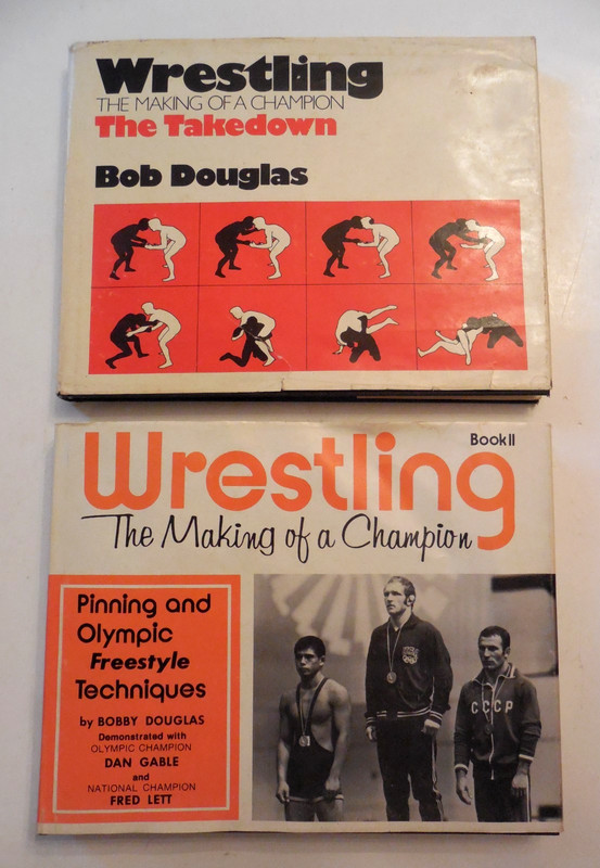 Lot of 2 Wrestling: The Making Of A Champion The Takedown & Pinning and Olympic