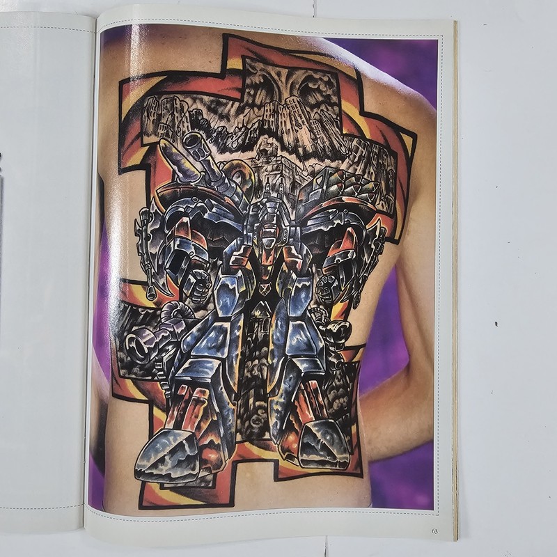 Vintage 1990s Lot Of 3 Tattoo Magazines Issue #116-118 gallery