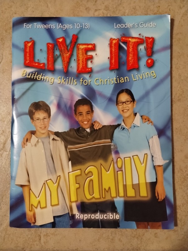 Live It My Family by Abingdon Press Staff (2005, Paperback) Leader’s Guide