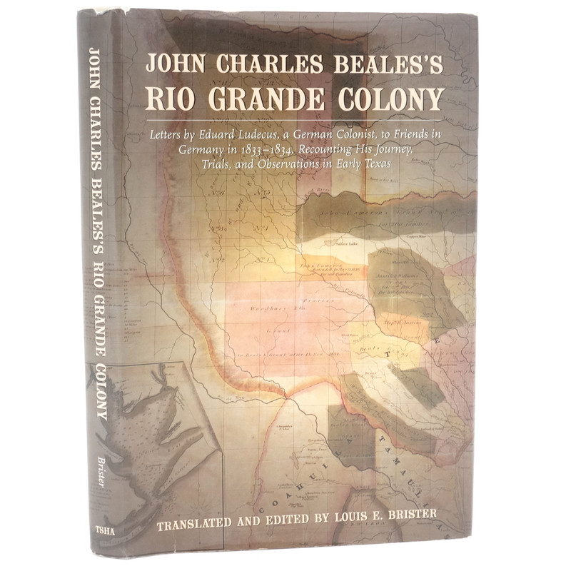 Rio Grande Colony John Charles Beales HB DJ 2008 Inscribed & Signed VGUC